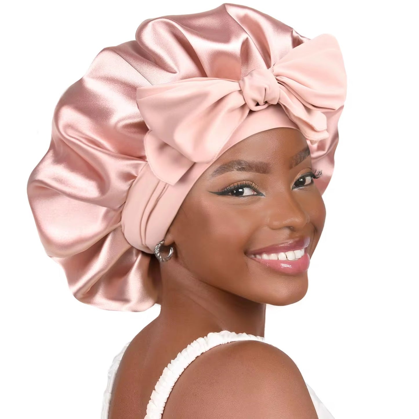 Silk Ribbon bonnet