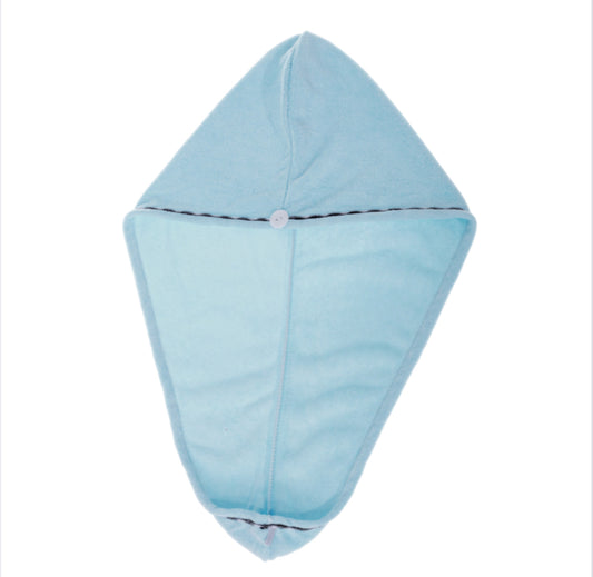 Hair wrap microfiber towel